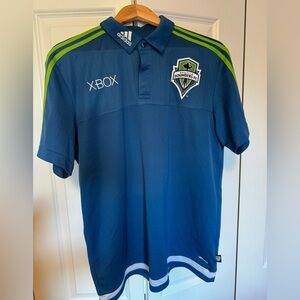 Adidas Seattle Sounders Polo, Sz L